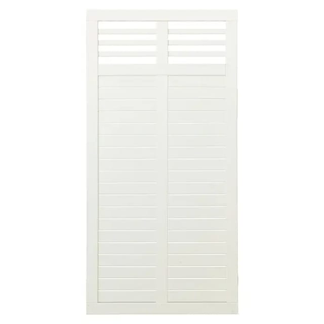 Plus Zaun Decora 90 x 180 cm RAL 9010 Weiß