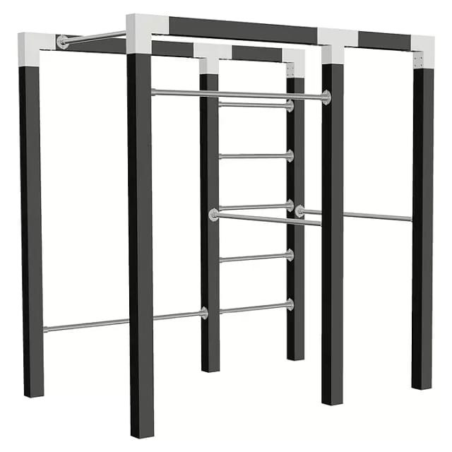 Plus Outdoor Fitness Modell 2 138 x 220 x 210 cm schwarz