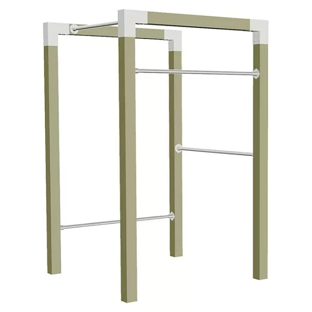 Plus Outdoor Fitness Modell 1 138 x 220 x 138 cm druckimprägniert grün