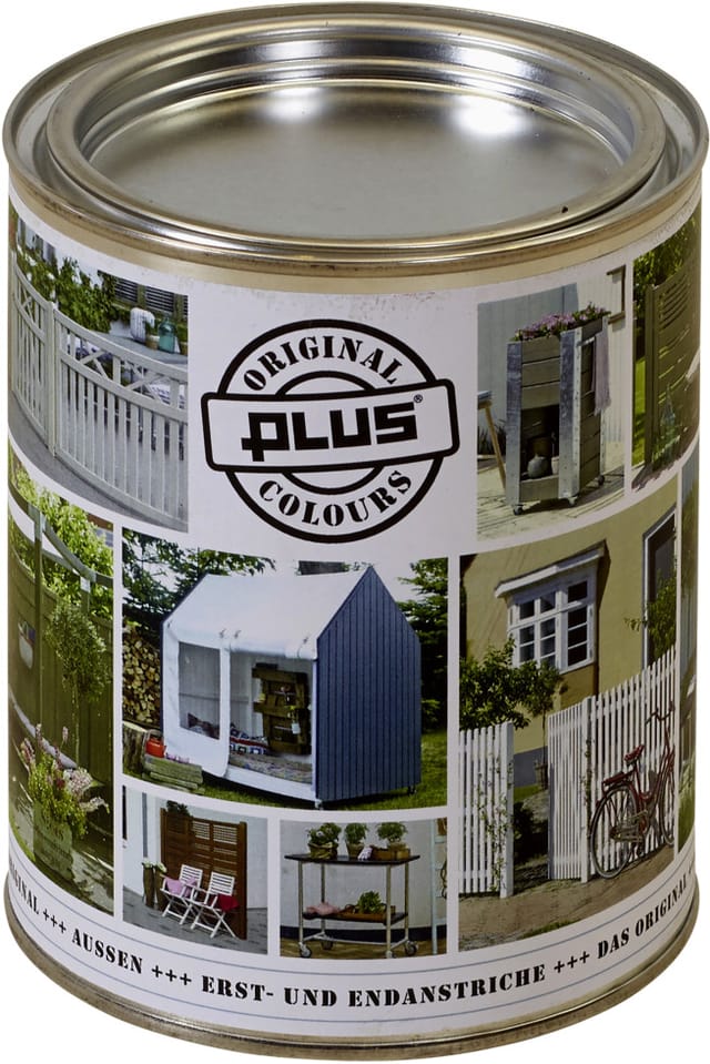 Plus Colour umbragrau Lasurfarbe 750 ml