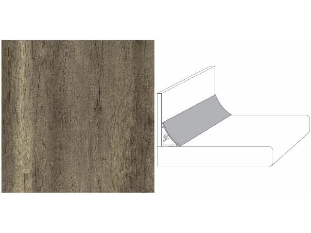 Getalit Wandanschlußsystem Plus 300 cm, 20 x 30 mm windeiche beige