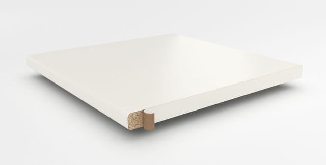Getalit Umleimer Uni weiß 65 cm, 44 x 0,3 mm, Flex Kante mit Schmelzkleber