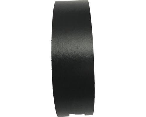Melamin-Kante schwarz Holzstruktur 500 cm, 20 x 0,3 mm