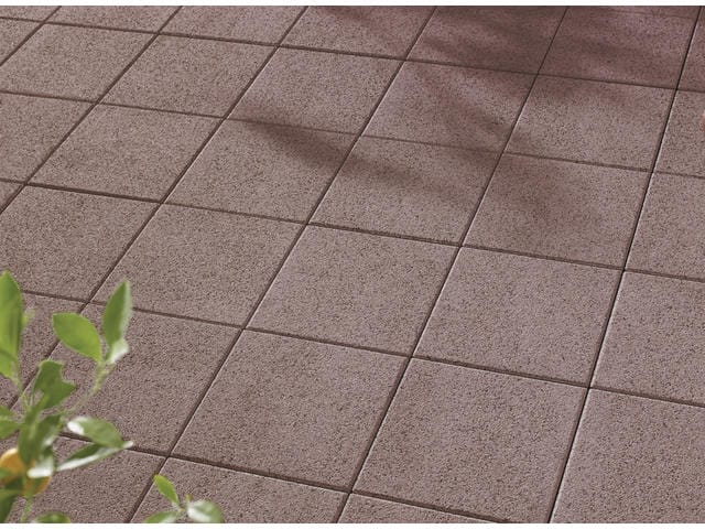 Kann Terrassenplatte Turin 40 x 40 x 5 cm rot