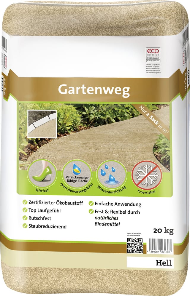 ÖkoWeg Gartenweg hell 20 kg