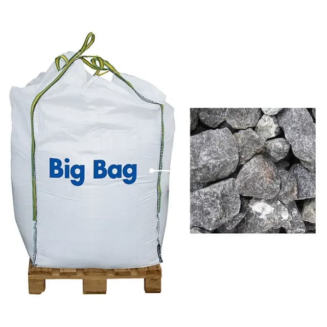 Big Bag Basaltbruch anthrazit 40 - 70 mm 1000 kg