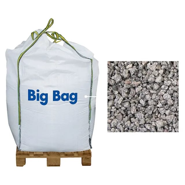 Big Bag Granitsplitt hellgrau 8 - 16 mm 1000 kg