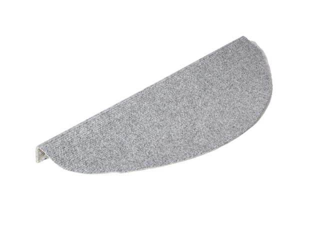Stufenmatte Paris Rips grau, 23 x 64 cm