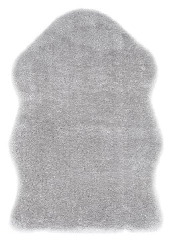Andiamo Kunstfell Lambskin hellgrau, 55 x 80 cm