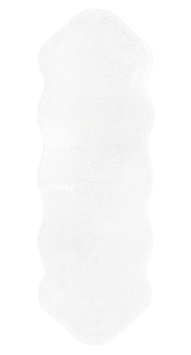 Andiamo Kunstfell Lambskin weiß, 55 x 160 cm