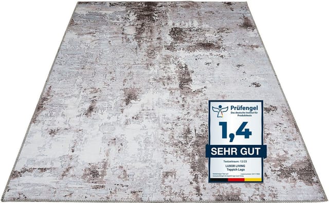 Luxor Living Teppich Lago, anthrazit-grau, 240 x 340 cm
