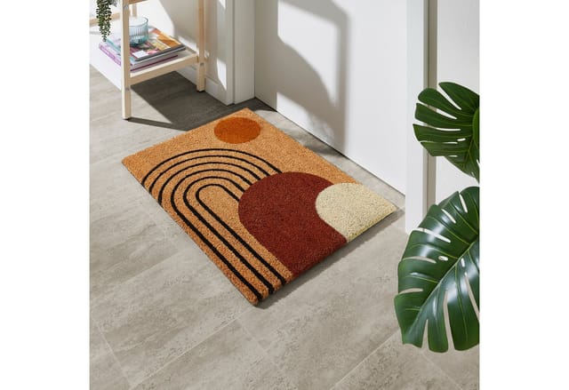 Fußmatte Kokos Geo 40 x 60 cm