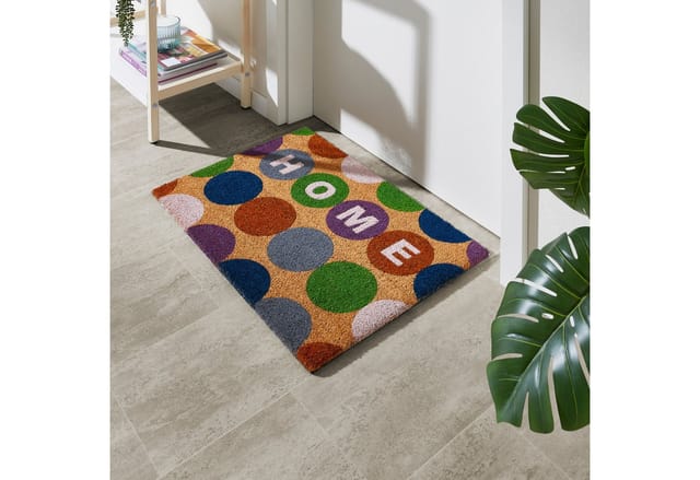 Fußmatte Kokos Home 40 x 60 cm Bubbles
