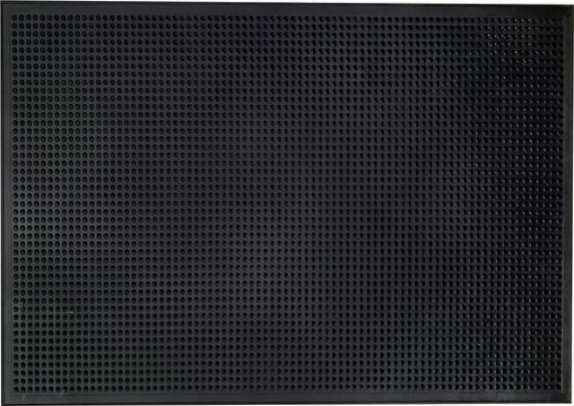 Fußmatte Gummilounge 45 x 75 cm schwarz