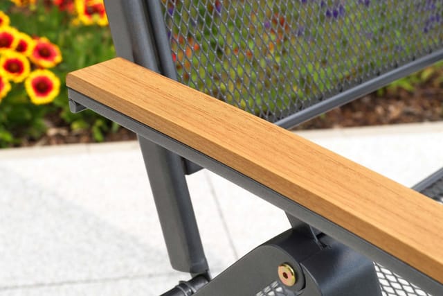Gartensessel »Itanos«, Klappsessel, max. Belastung: 100 kg - grau