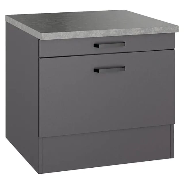 OPTIFIT Unterschrank »OPTImulti MUKI UW654-1E+ «, BxTxH: 60 x 60 x 57,1 cm, Anthrazit Matt (Kiel420) - grau