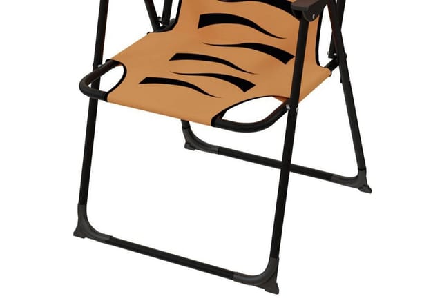 Mojawo Kinder Campingstuhl Klappstuhl Gartenstuhl Campingstuhl Outdoor Tiger