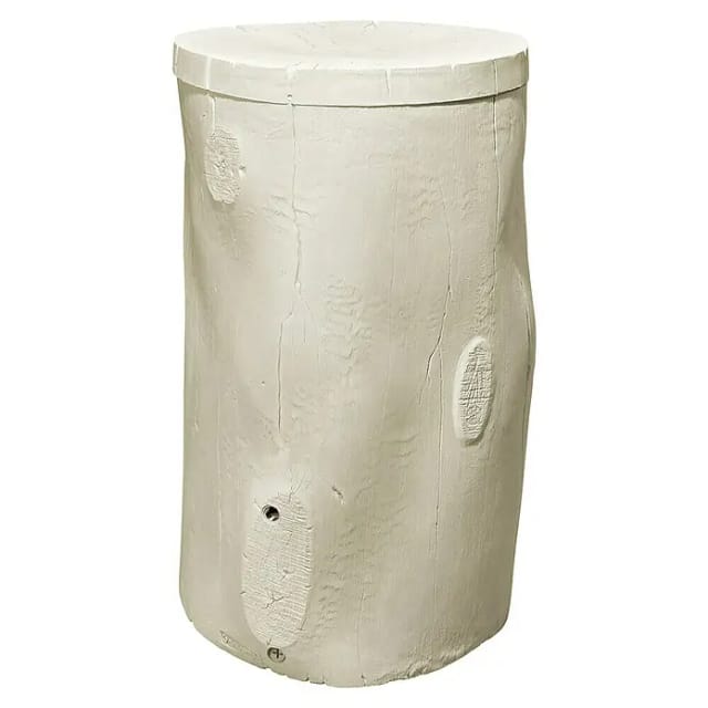 Garantia Regentonne Woodstock Baumstamm 400, Pinewood