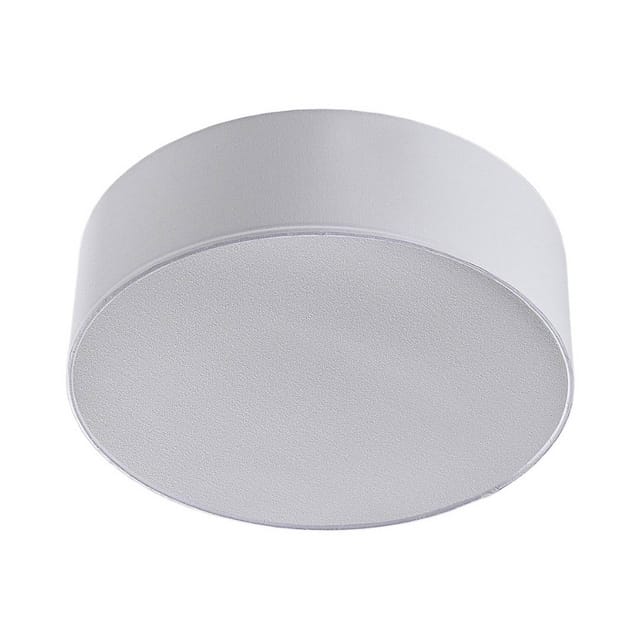 Lindby Deckenlampe Sebatin 9620333 Modern in Weiß aus Textil 3-flammig E27 Schlafzimmerleuchte