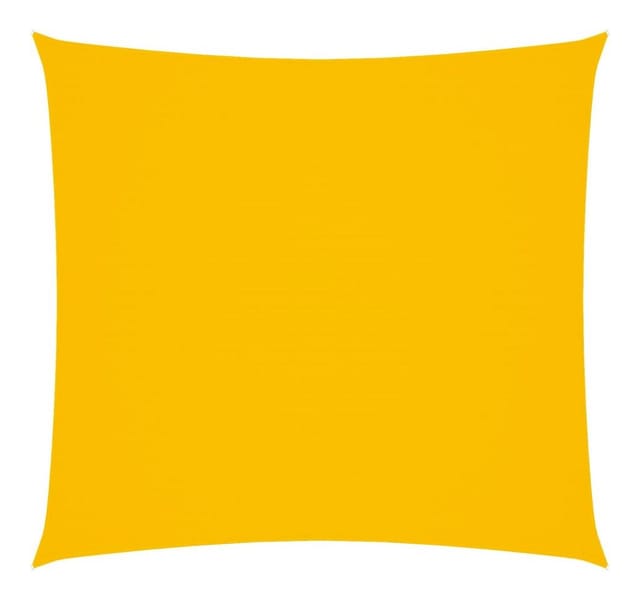 vidaXL Sonnensegel Oxford-Gewebe Quadratisch 2x2 m Gelb 135575