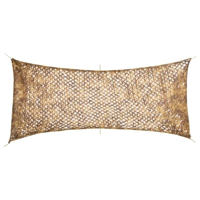 vidaXL Tarnnetz mit Aufbewahrungstasche 409x206 cm Sandfarbe 4008246