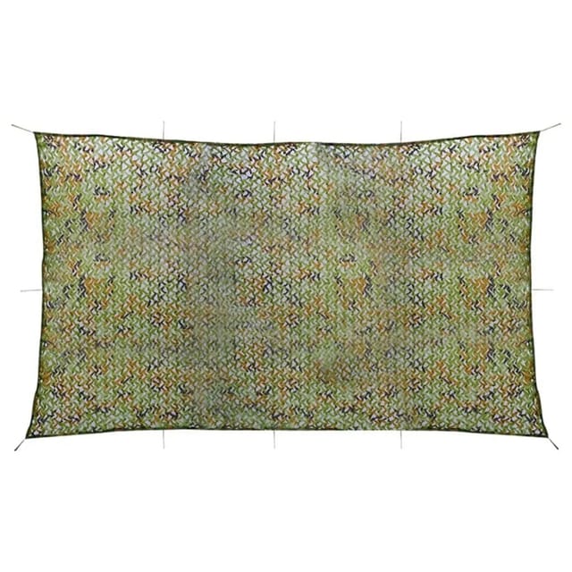 vidaXL Tarnnetz mit Aufbewahrungstasche 2x8 m Grün 135884