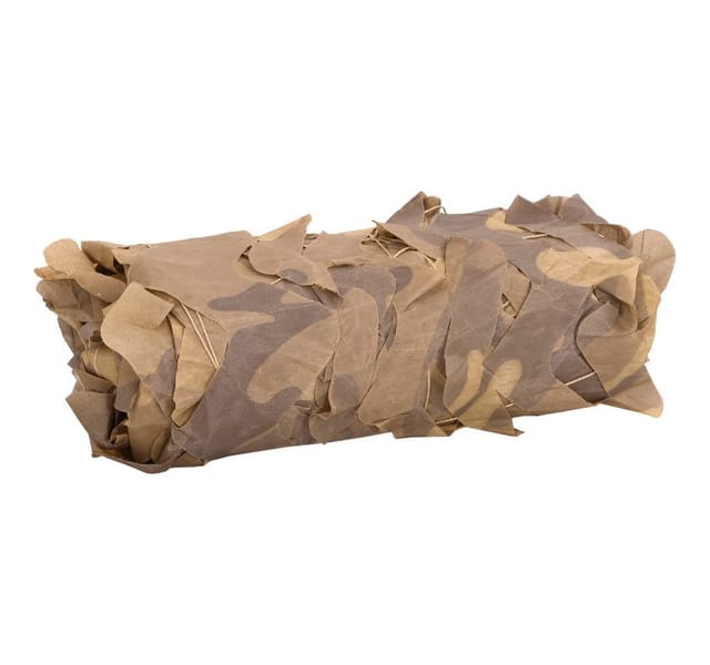 vidaXL Tarnnetz mit Aufbewahrungstasche 614x581 cm Sandfarbe 4008266
