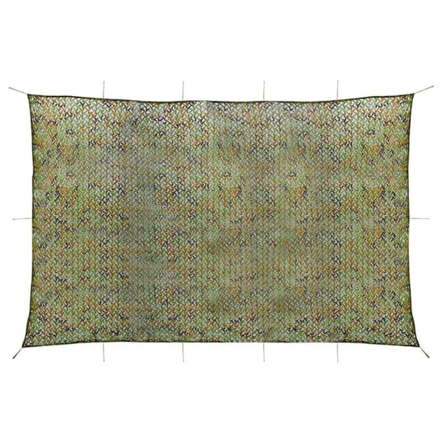 vidaXL Tarnnetz mit Aufbewahrungstasche 4x5 m Grün 135892