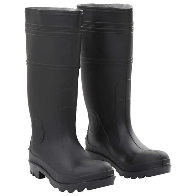 vidaXL Gummistiefel Schwarz Größe 38 PVC 137587