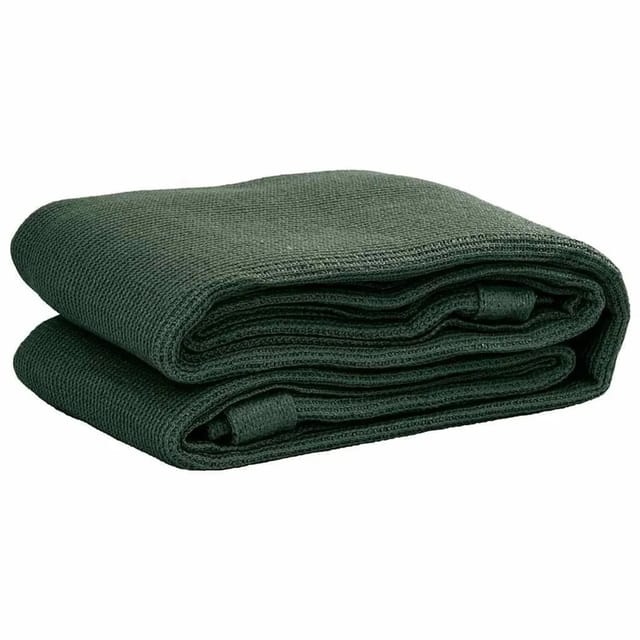 vidaXL Zeltteppich 250 x 400 cm HDPE Grün 133639