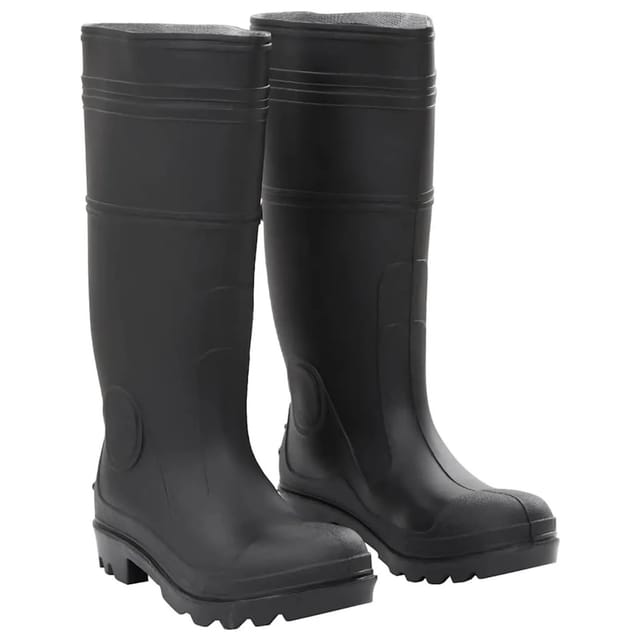 vidaXL Gummistiefel Schwarz Größe 39 PVC 137588