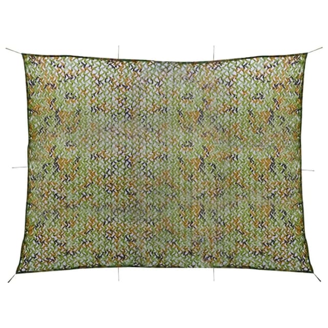 vidaXL Tarnnetz mit Aufbewahrungstasche 2x4 m Grün 135880