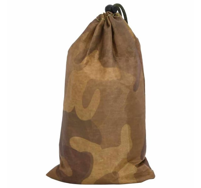 vidaXL Tarnnetz mit Aufbewahrungstasche 623x203 cm Sandfarbe 4008248