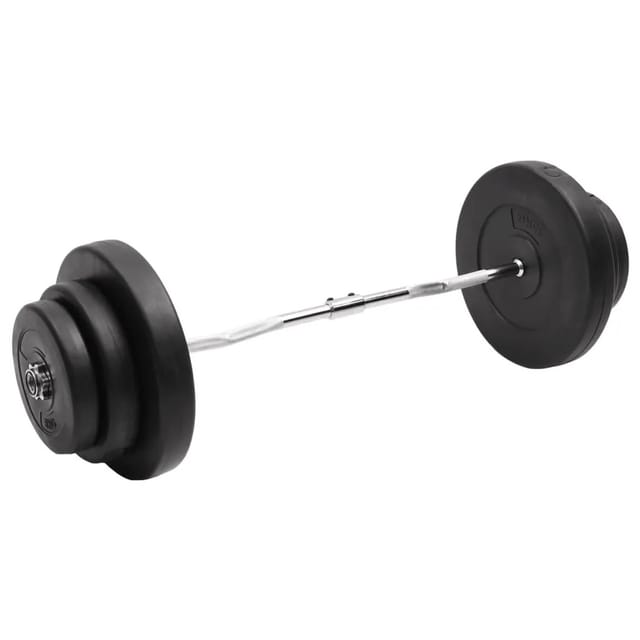 vidaXL Curlstange mit Gewichten 60 kg 3145018