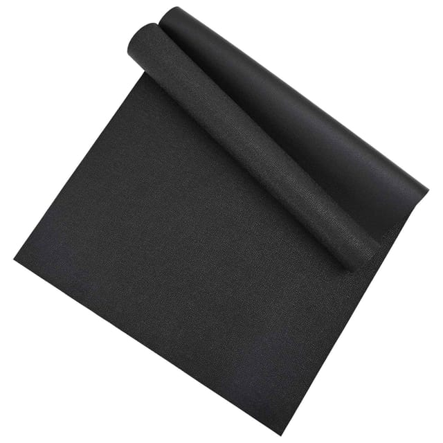 vidaXL Sport Schutzmatte Schwarz 150 x 75 x 0,6 cm Hochdichtes PVC 42025271