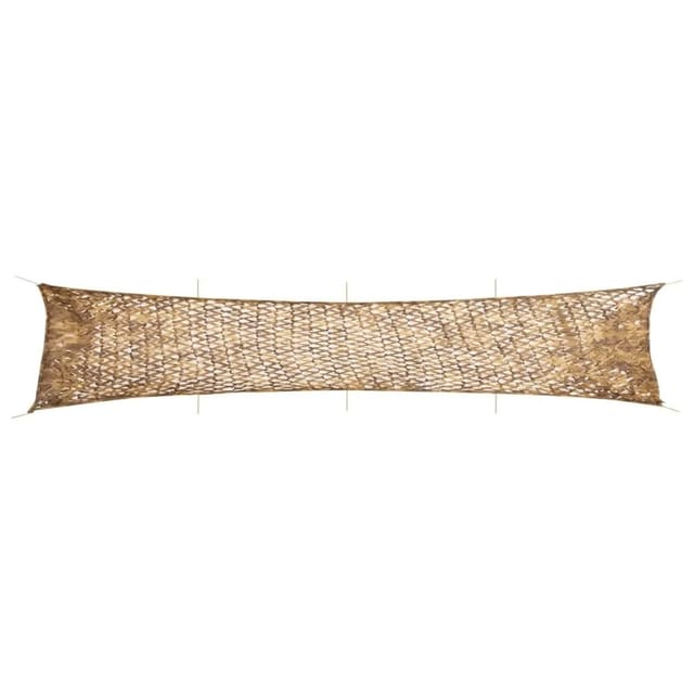 vidaXL Tarnnetz mit Aufbewahrungstasche 844x142 cm Sandfarbe 4008243