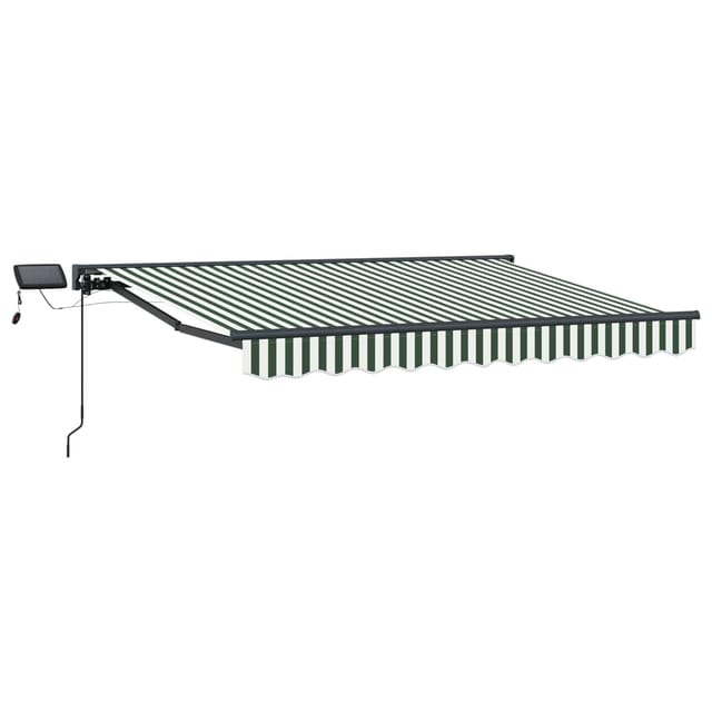 vidaXL Manueller Markisenrahmen mit LEDs 3 x 2,5 m 3420818
