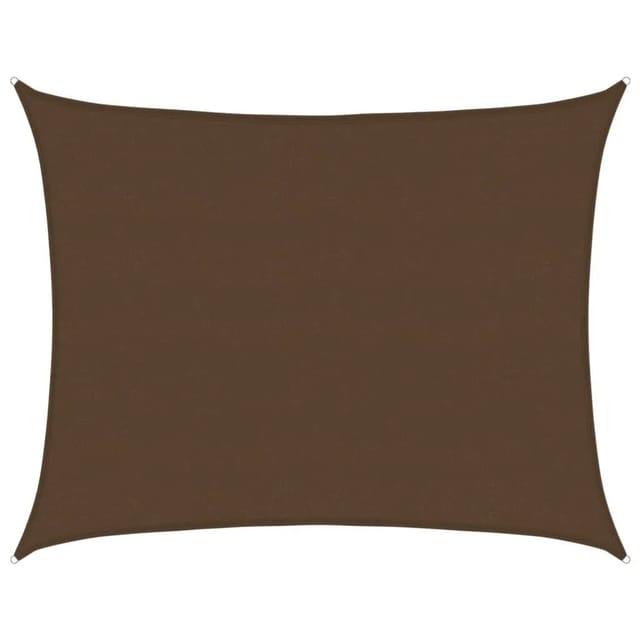 vidaXL Sonnensegel 160 g/m² Braun 6x8 m HDPE 311800