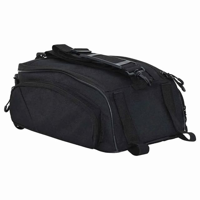 vidaXL Fahrradtasche Schwarz 38 x 21 x 16 cm Polyester 42008083