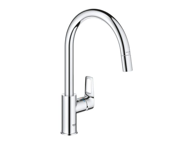 Grohe QuickFix Einhebel-Spültischarmatur Start Loop Chrom mit Brause