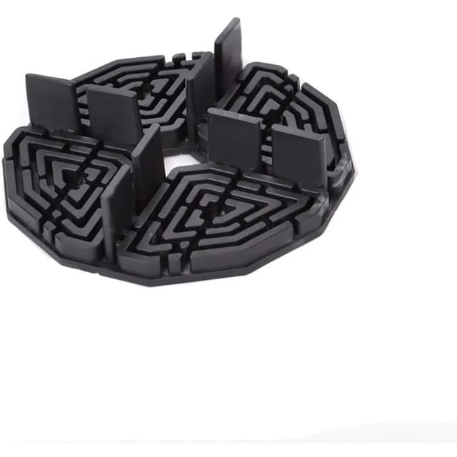 GS Terrassen Plattenlager 10 mm schwarz für Platten 32 Stück