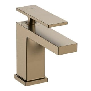 hansgrohe Einhebel-Waschtischarmatur Tecturis E A 122mm, m Zugst.Abl.Gar., brush. bron