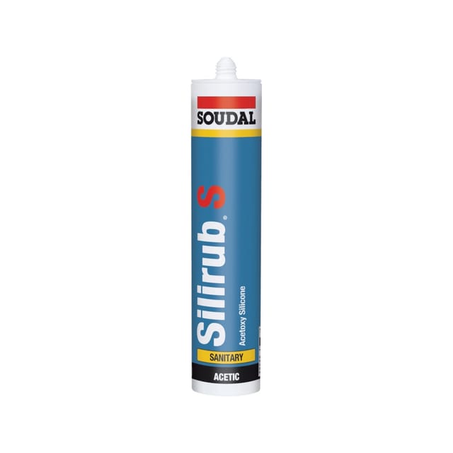 Soudal SILIRUB S Sanitärdicht- masse 300ml schwarz