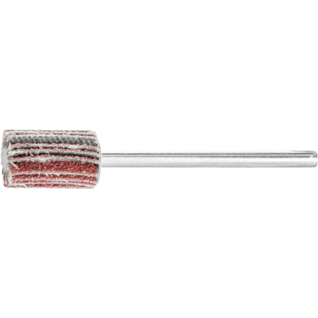 PFERD TOOLS Korund Fächerschleifer F Ø 10x15 mm Schaft-Ø 3 mm A60 für Feinschliff und Finish