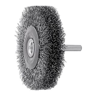 Lessmann Schaft-Rundbürste Stahldraht 0,20 mm, Bürsten-⌀xBesatzbreite: 50X15 mm