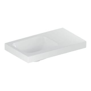 Geberit Handwaschbecken iCon Light 53x31cm, o HL, o. ÜL, m Ablagefl., we.