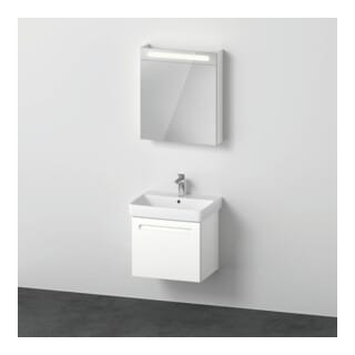 Duravit Möbel-Set No. 1 60cm, Anschlag rechts, Weiß Matt
