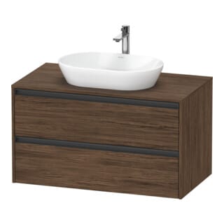 Duravit Waschtischunterschrank Ketho.2 100x55cm, N d, Pl m 1 Ausschn, wandhängend
