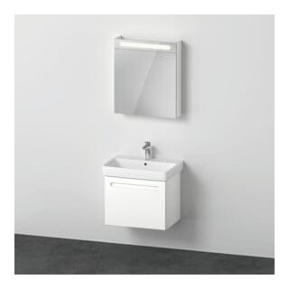 Duravit Möbel-Set No. 1 65cm, Anschlag rechts, Weiß Matt