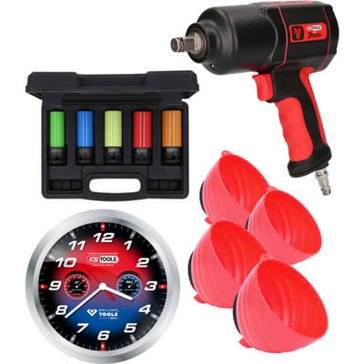 KS Tools Reifen-/Räder Aktionspaket The Devil, 11-tlg.